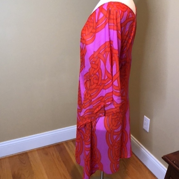 ECHO Printed Caftan Coverup One Size - Picture 2 of 5